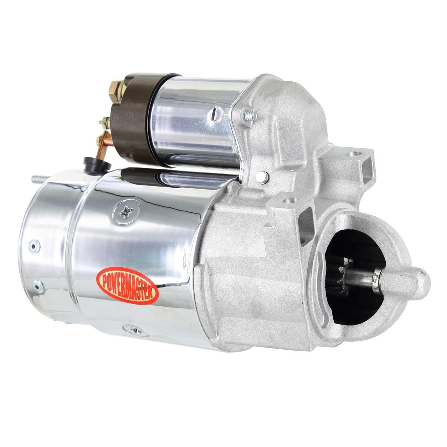 Powermaster 13631 Starter, Full size, Chrome, Chevy
