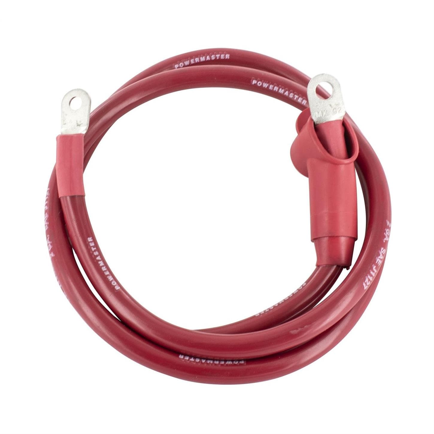 Powermaster 1-524-130 2-gauge Alternator Charge Wire, 4 FT