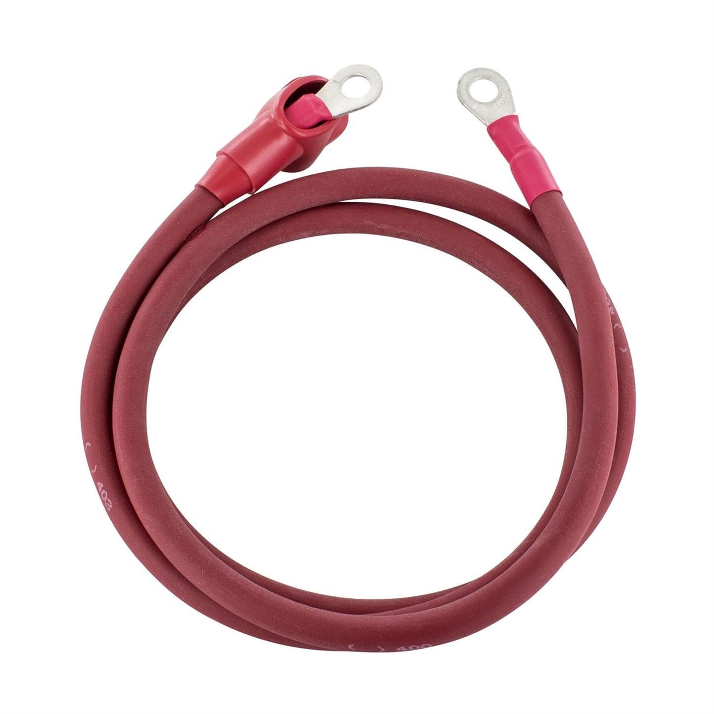 Powermaster 1-544 4-gauge Alternator Charge Wire, 4 FT