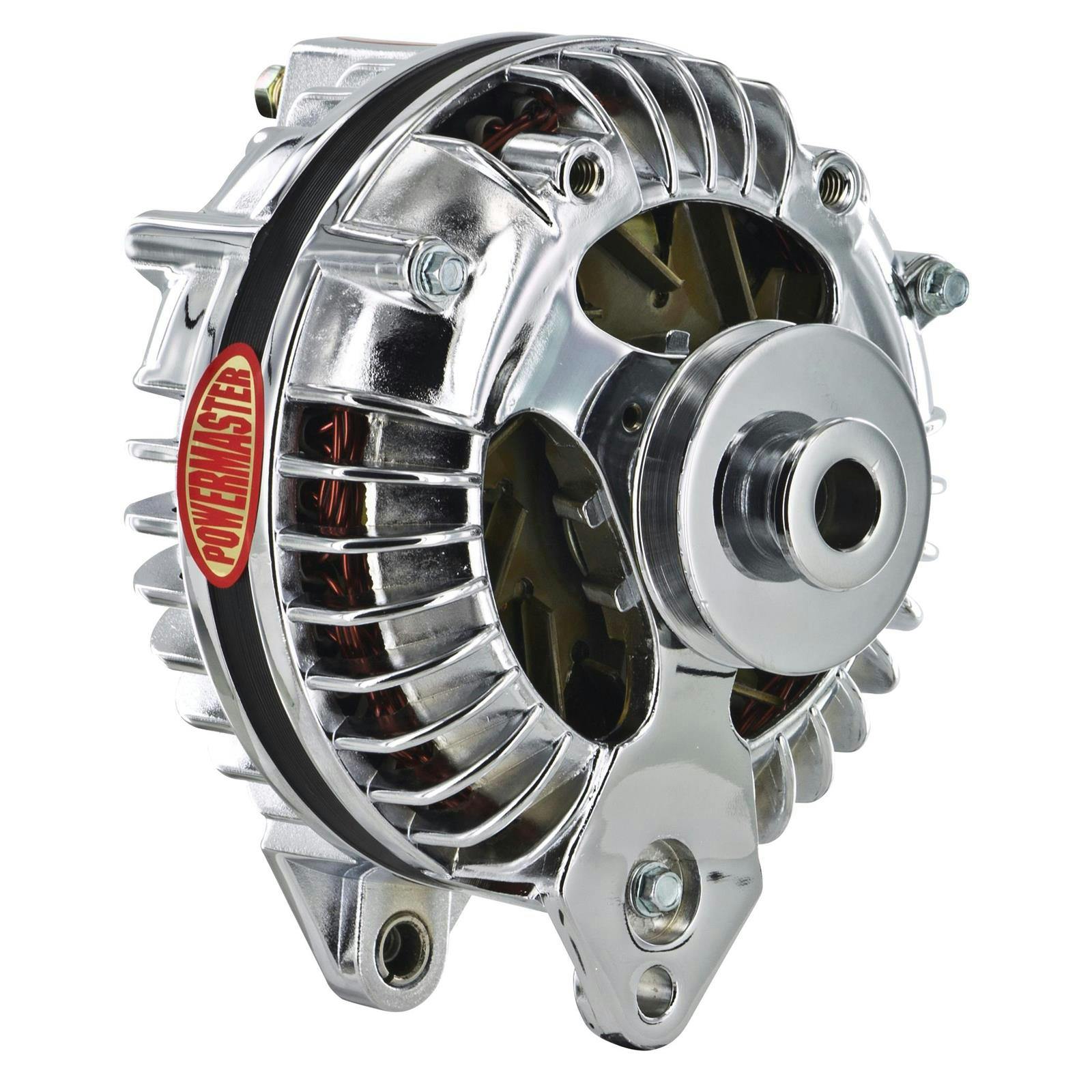 Powermaster 17018 Retro Alternator, 95A, V-belt, 12V, Chrysler