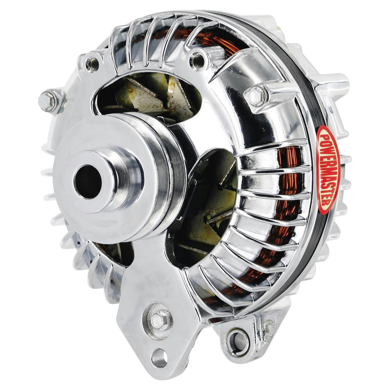 Powermaster 17019 Retro Alternator, 95A, V-belt, 12V, Chrysler
