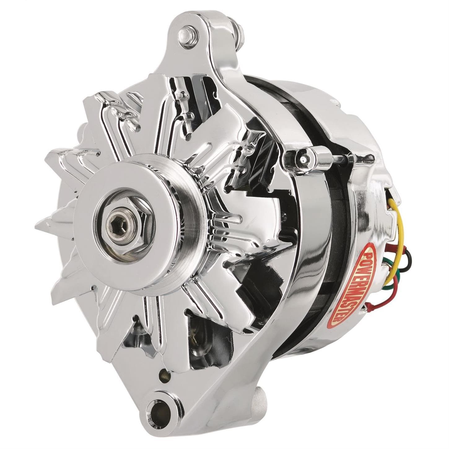 Powermaster 170781 Street Alternator, 75 Amps, V-belt, 12V, Ford