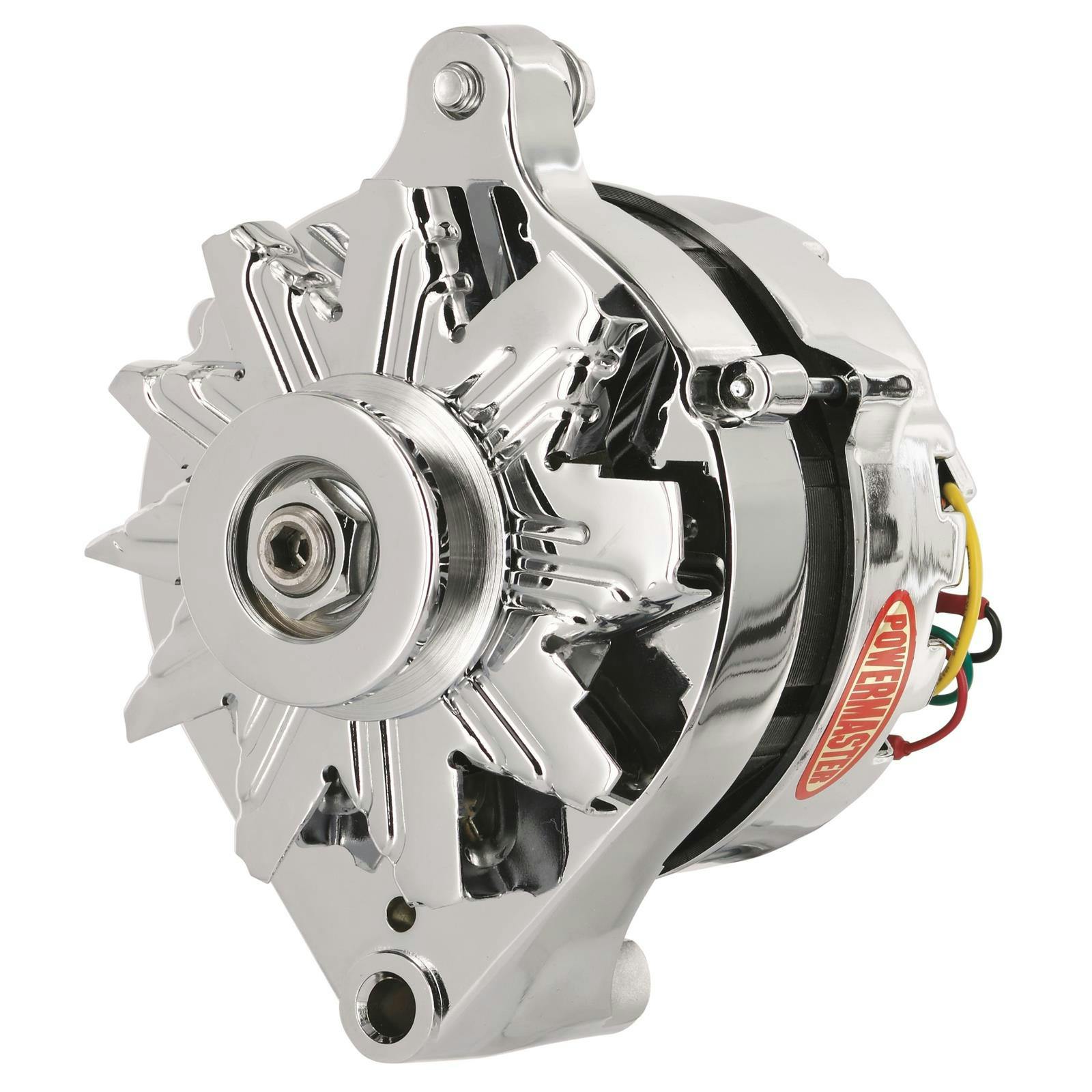 Powermaster 170781 Street Alternator, 75 Amps, V-belt, 12V, Ford
