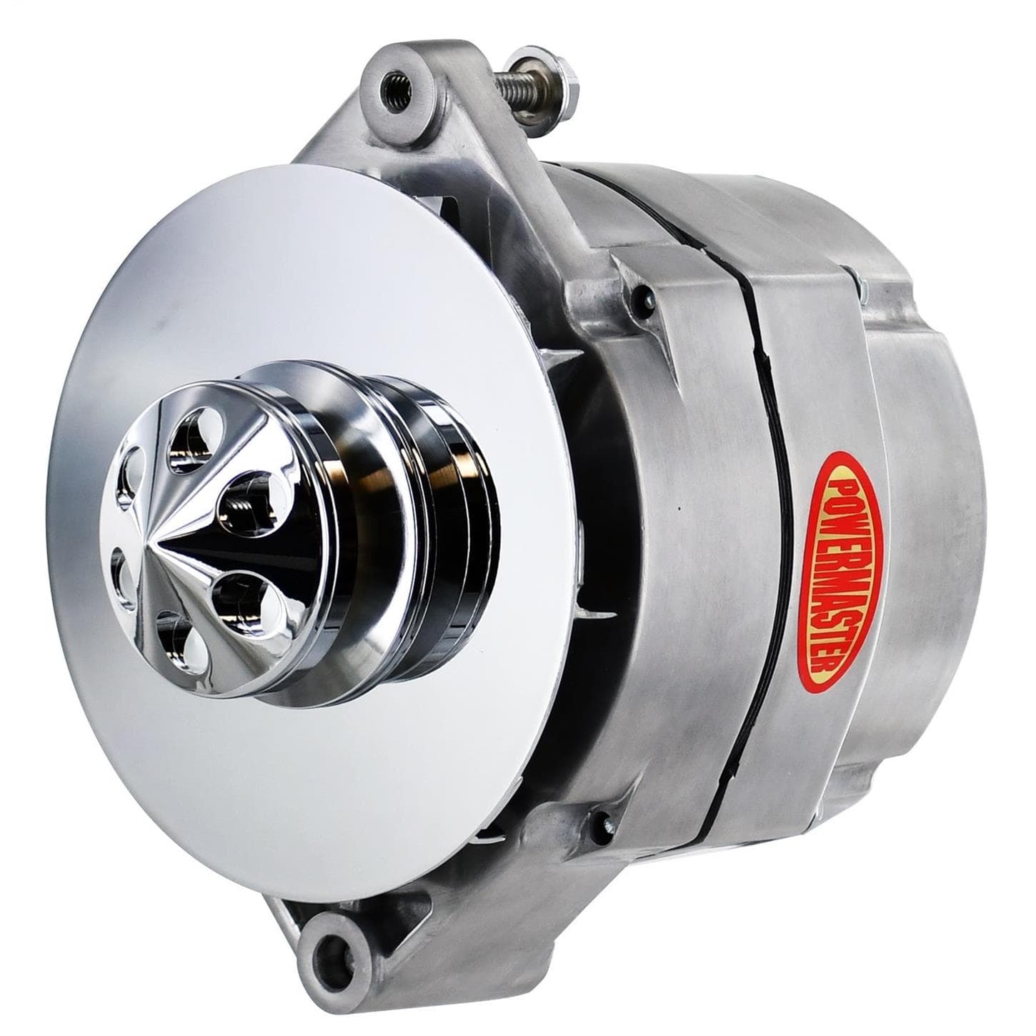 Powermaster 17294-360 Street Alternator, 100A, V-belt, 12V, GM