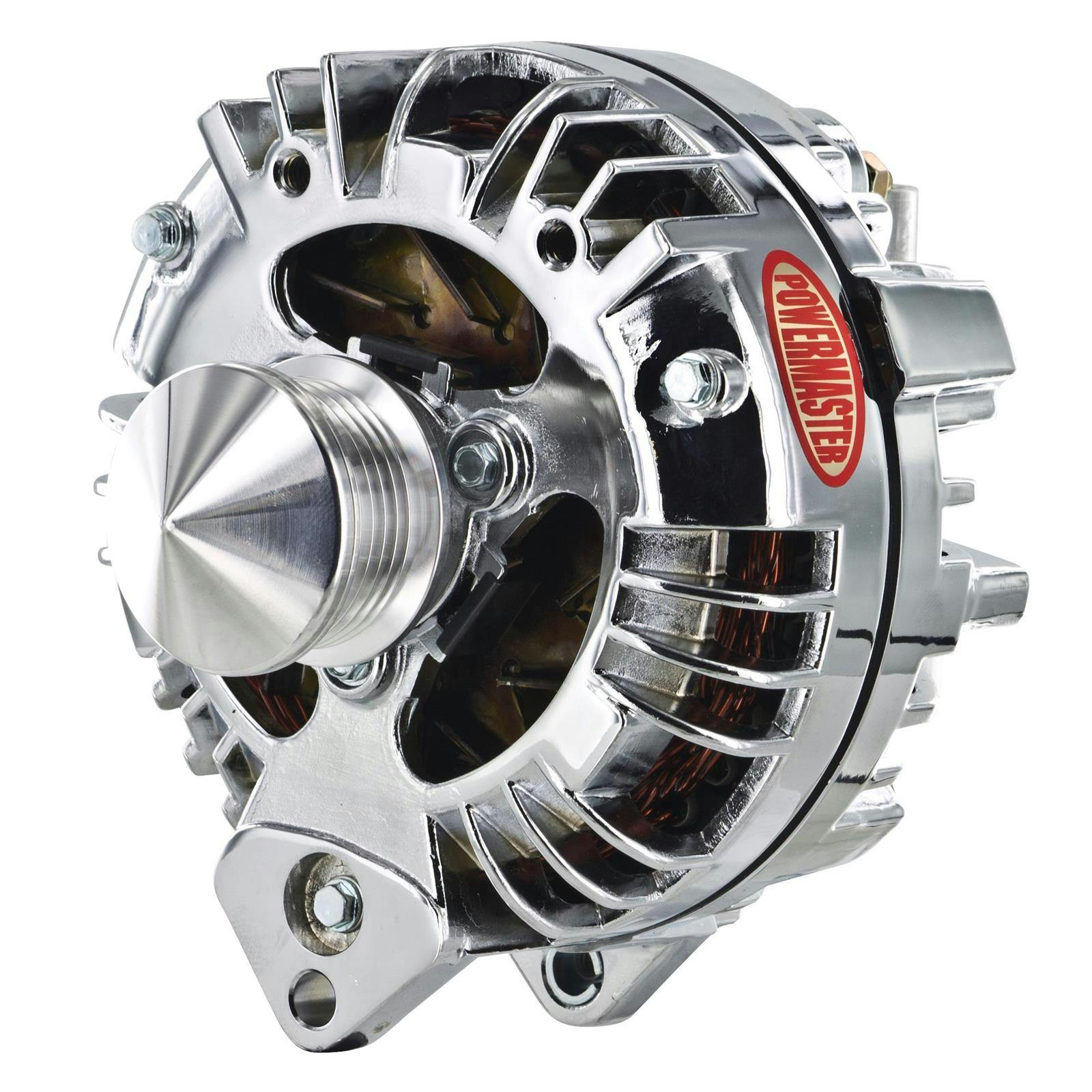 Powermaster 17569 Chrysler Alternator, 95A, 6-Groove, OE, Chrome