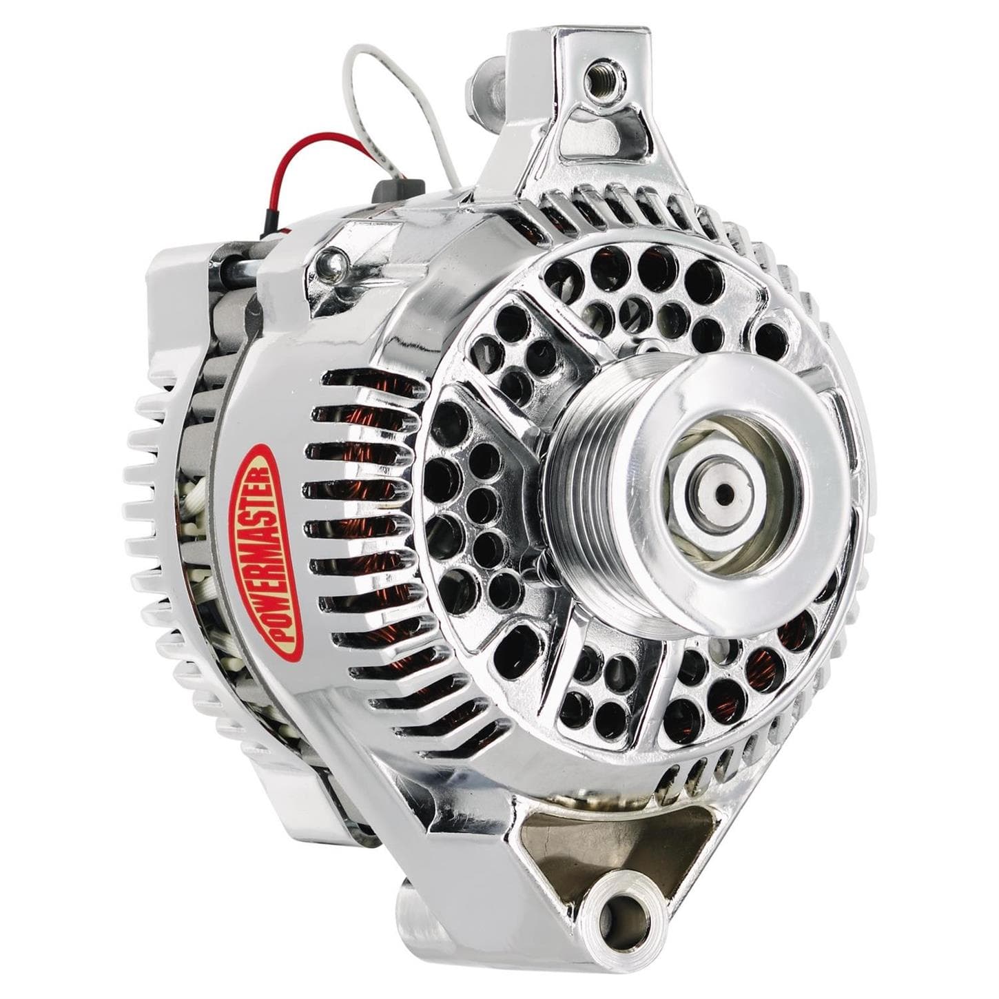 Powermaster 177491 Alternator, 120 Amps, Serpentine, 12V, Ford