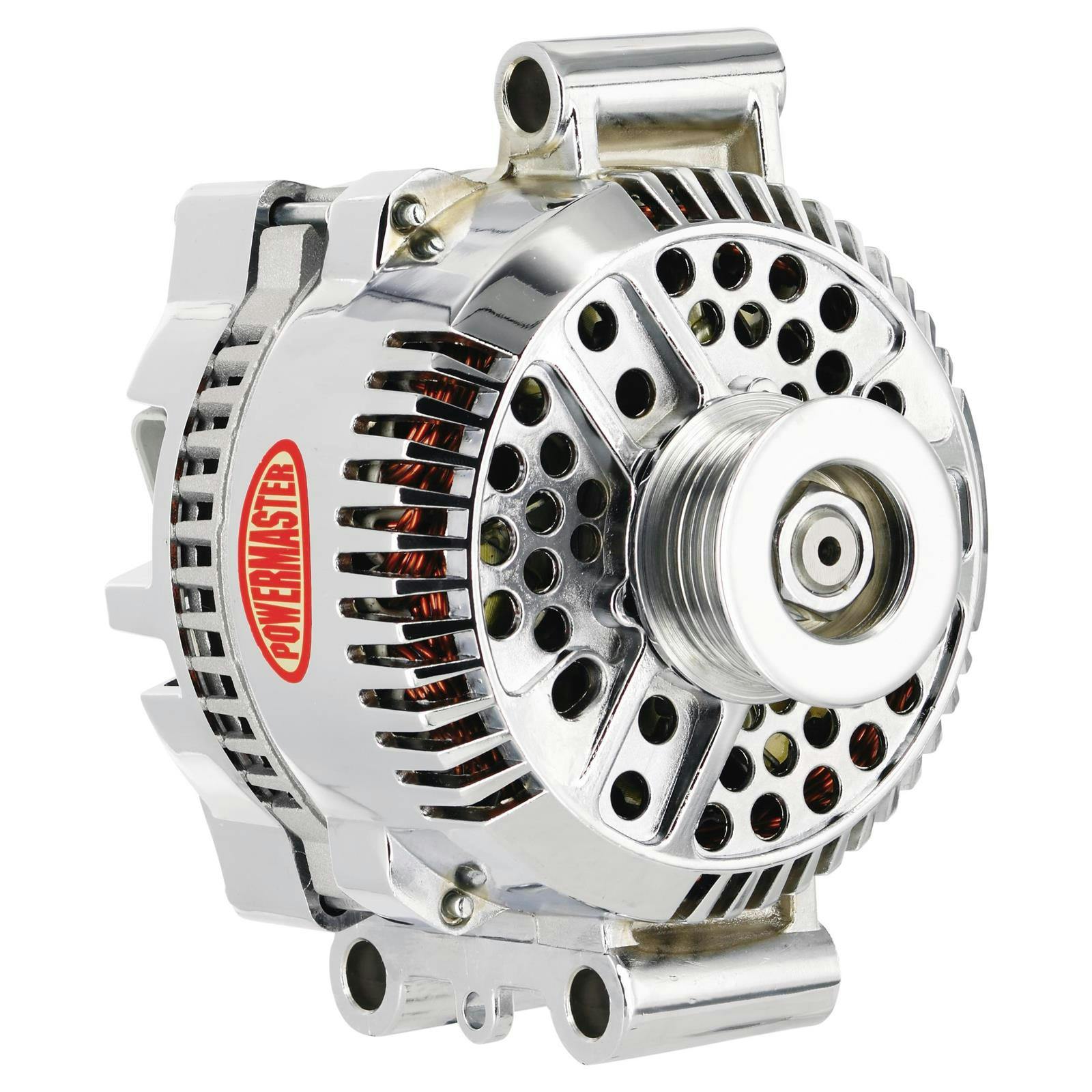 Powermaster 17768 Street Alternator, 140A, Serpentine, 12V, Ford