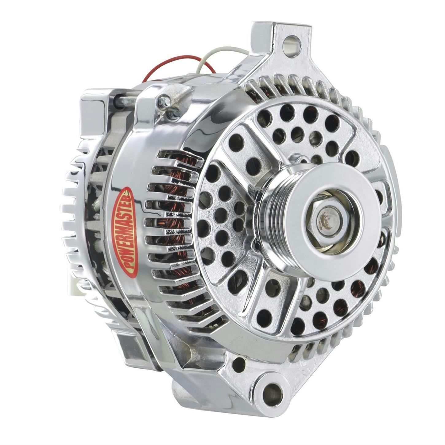 Powermaster 177711 Street Alternator, 140A, Serpentine, 12V, Ford