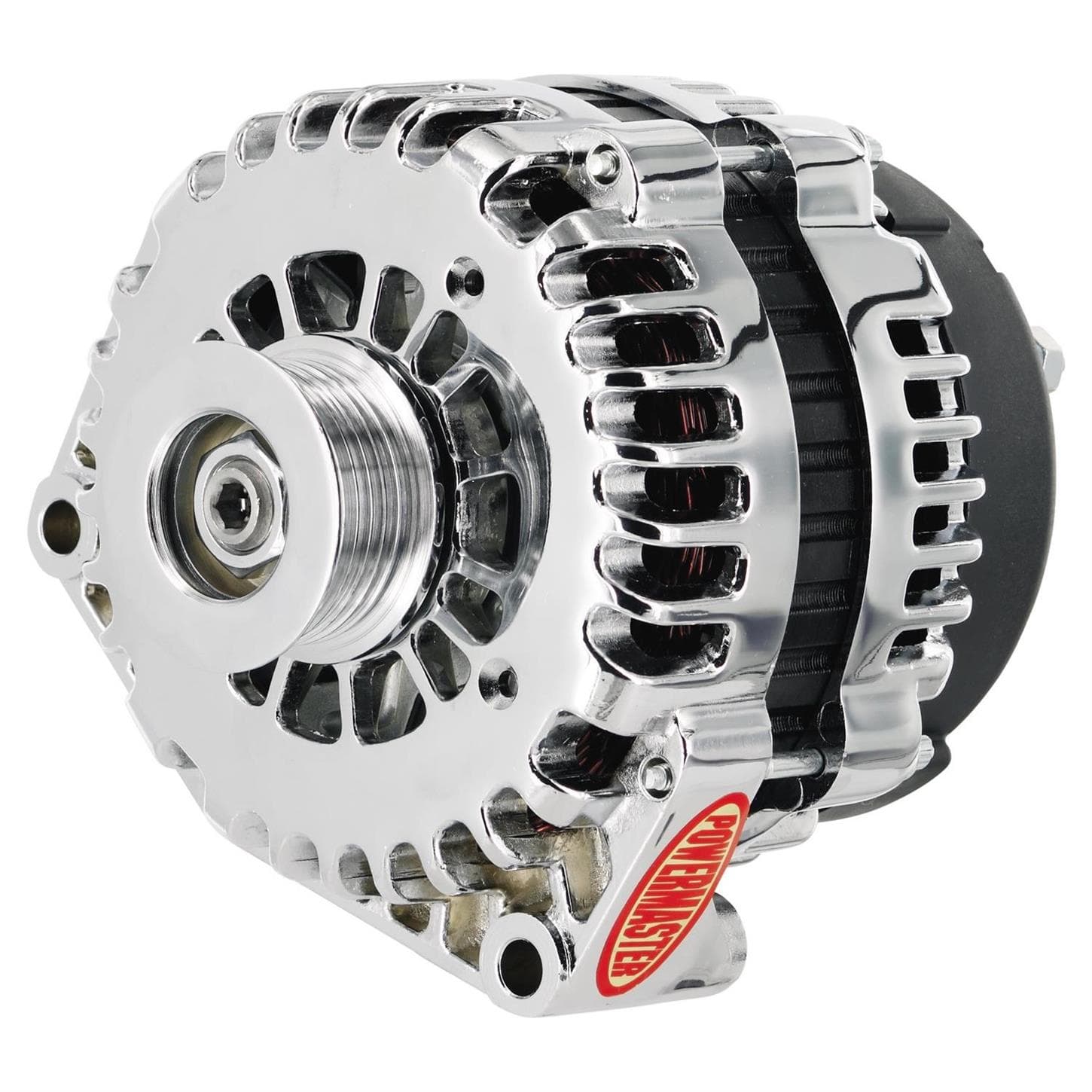 Powermaster 18237 Street Alternator, 145A, Serpentine, 12V, Chevy