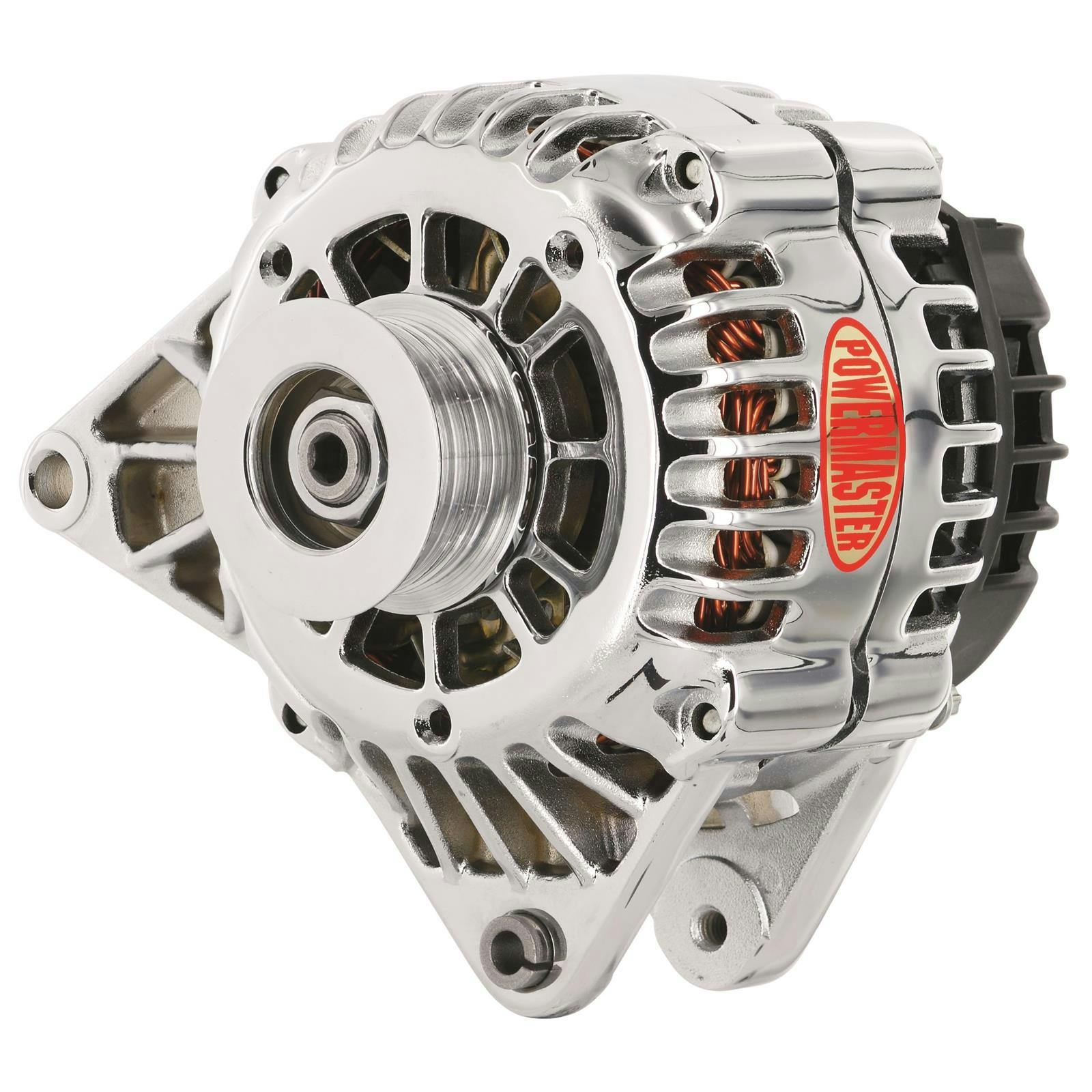 Powermaster 18272 Street Alternator, 120A, Serpentine, 12V, Chevy
