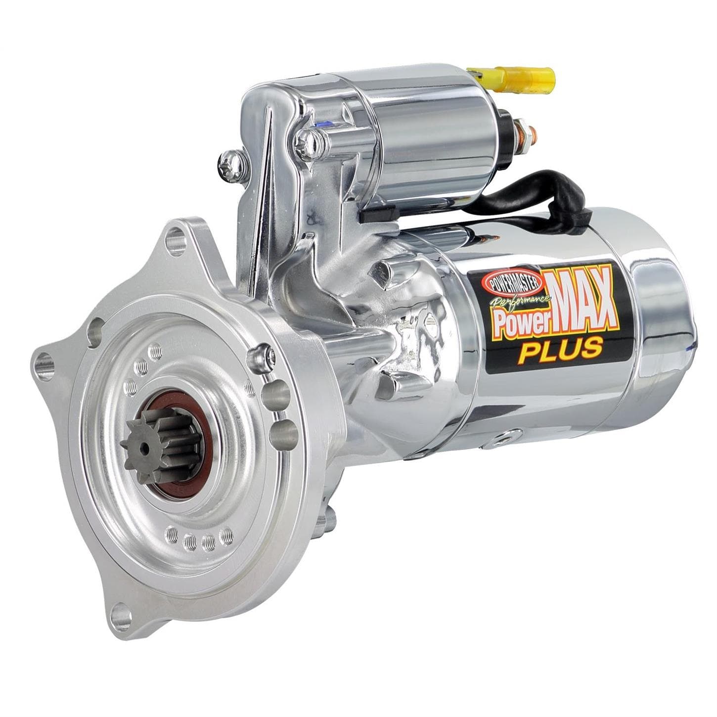 Powermaster 19004-6 PowerMAX Plus Starter, Ford FE, Chrome