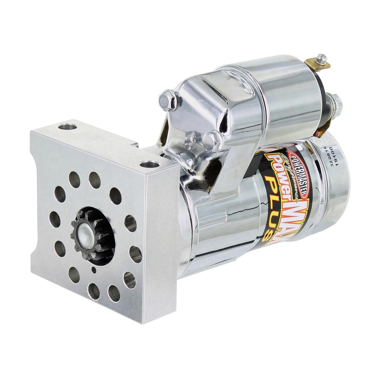 Powermaster 19109 PowerMAX Starter, Mini, Chrome, Chevy