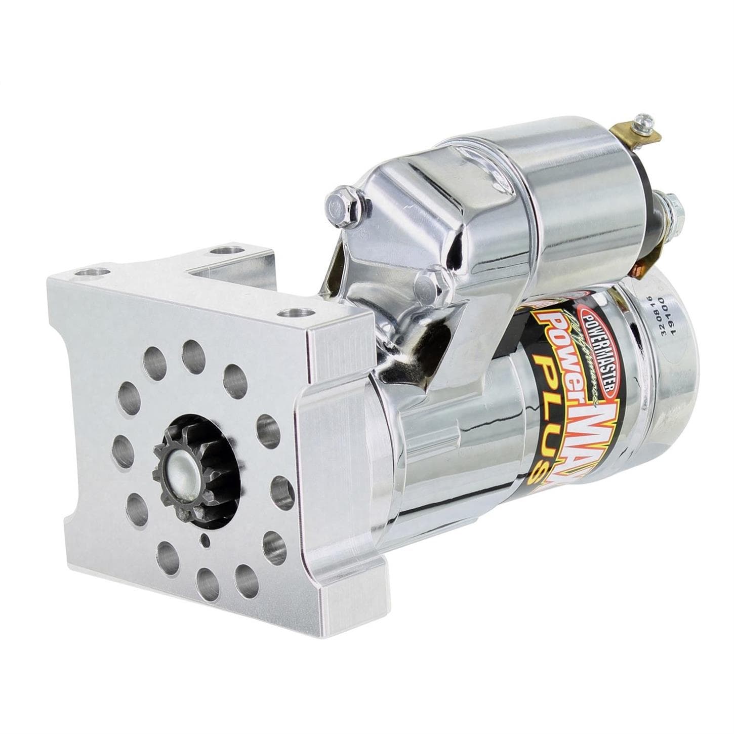 Powermaster 19112 PowerMAX Starter, Mini, Chrome, Chevy