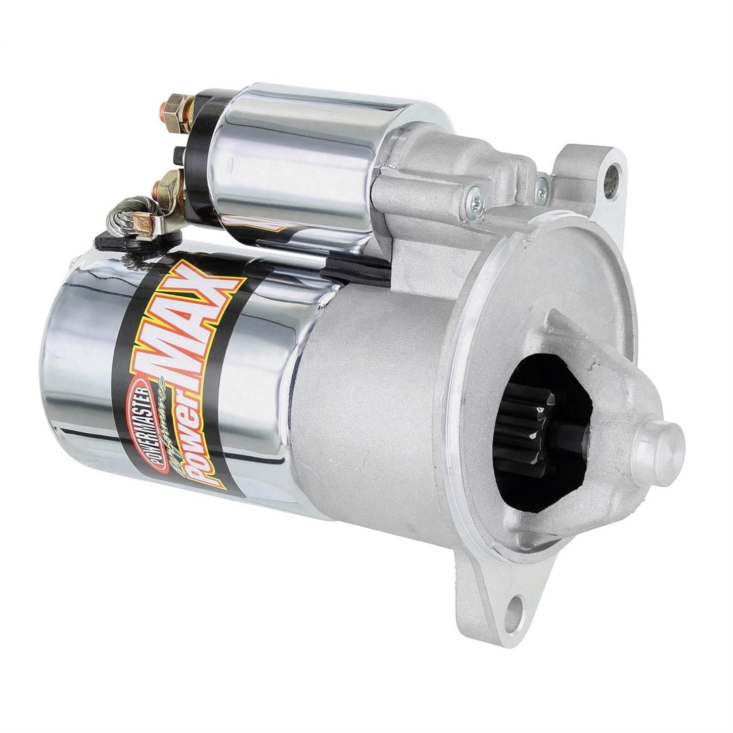 Powermaster 19172 PowerMAX Starter, Full size, Chrome, Ford