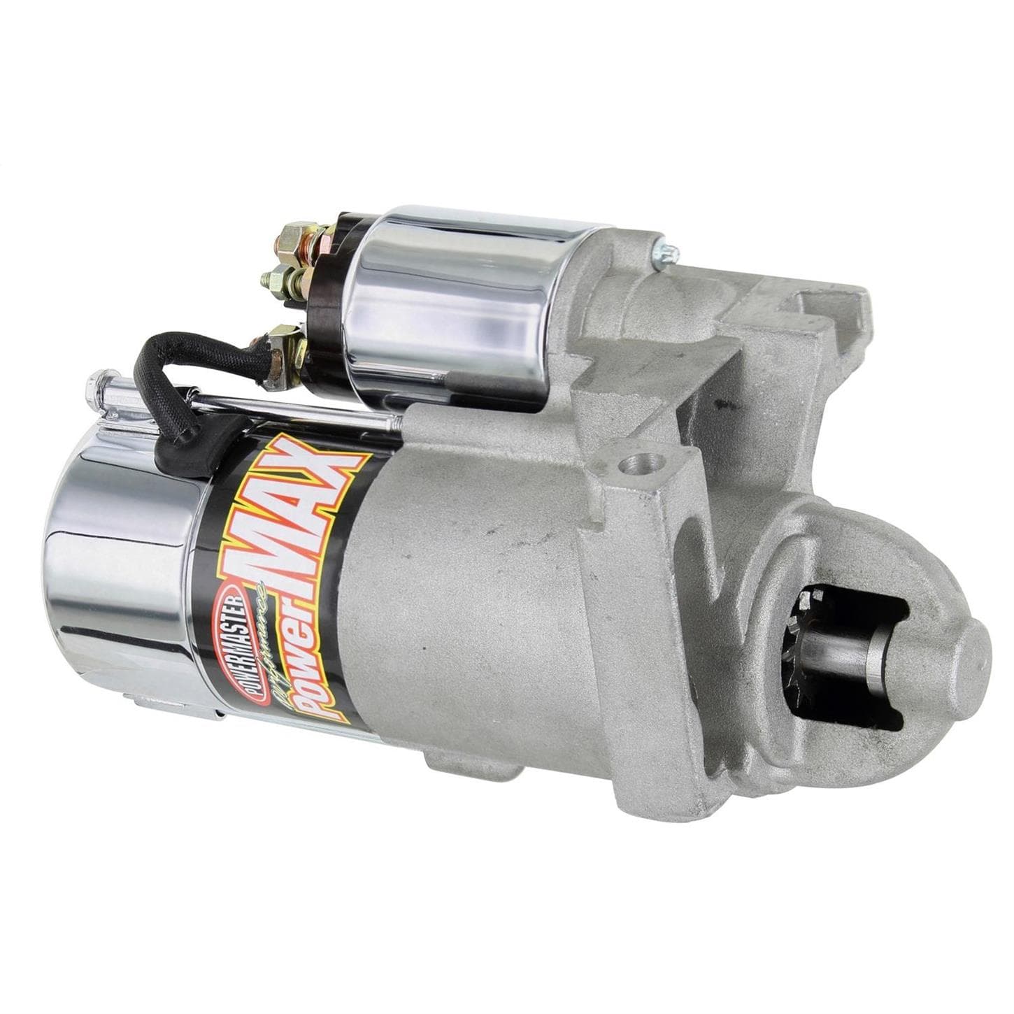 Powermaster 19202 PowerMAX Starter, Full size, Chrome, GM