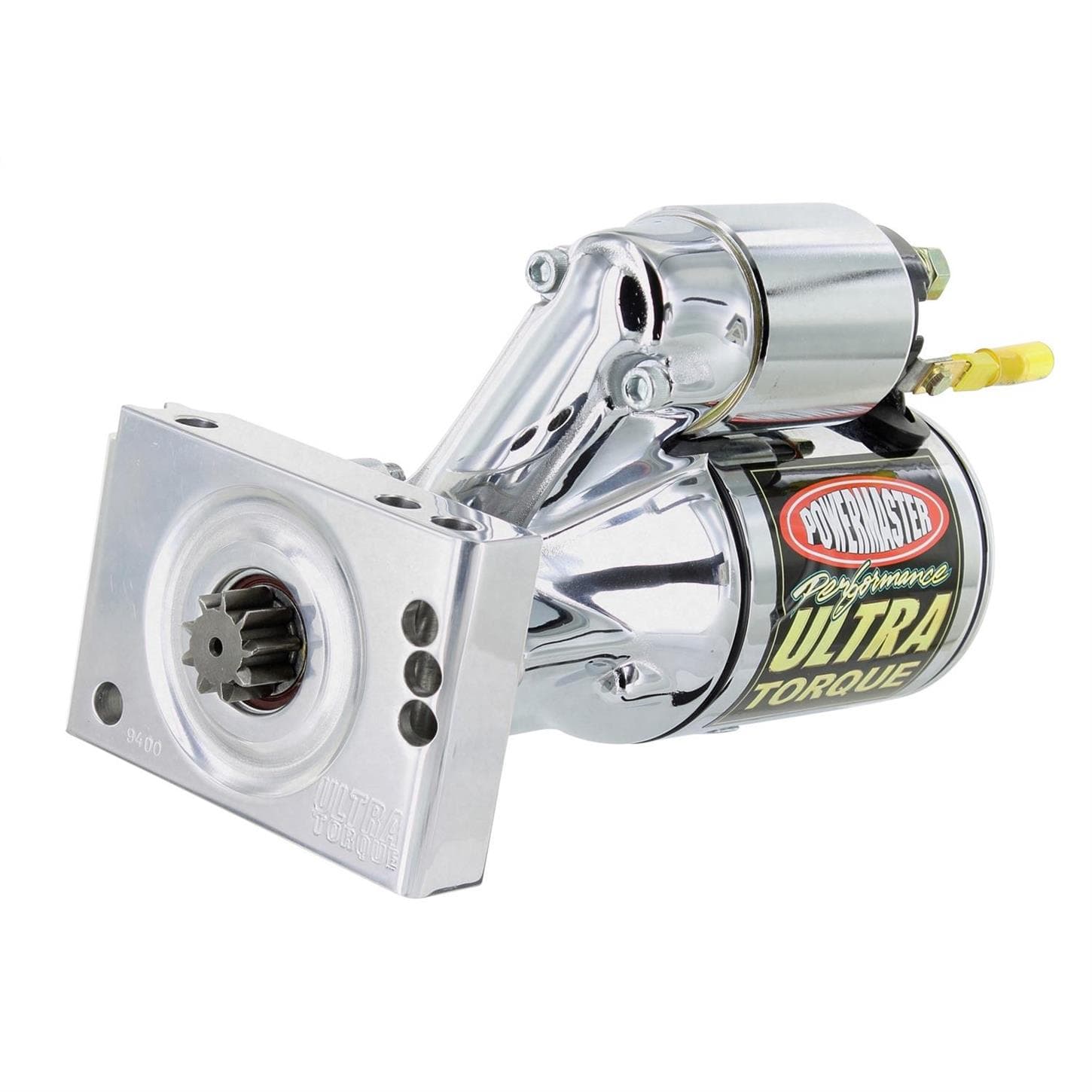 Powermaster 19400 Ultra Torque Starter, Mini, Chrome, Chevy