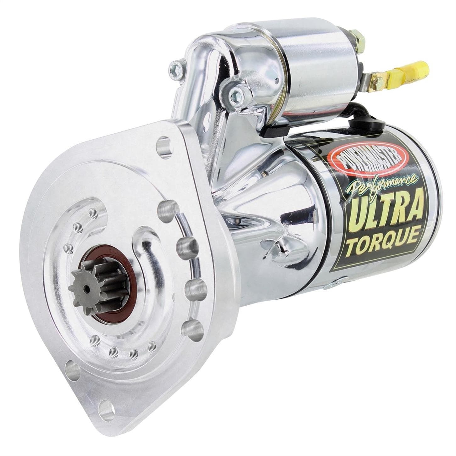 Powermaster 19403 Ultra Torque Starter, Mini, Chrome, Ford