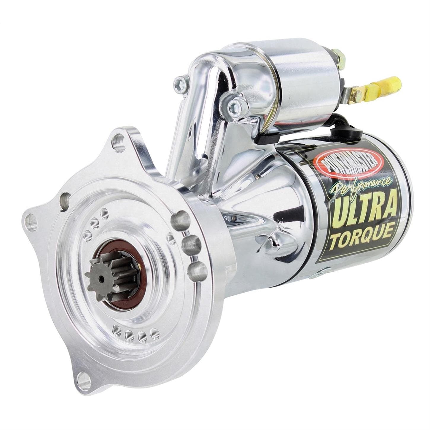 Powermaster 19406 Ultra Torque Starter, Mini, Chrome, Ford