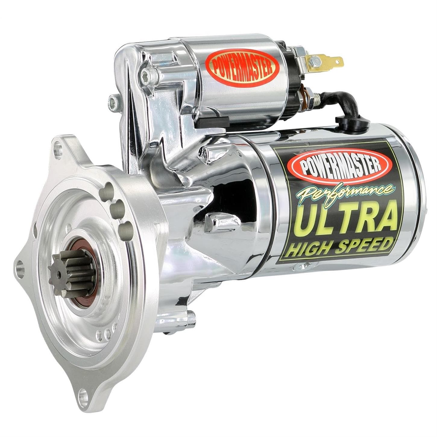 Powermaster 19456 Ultra Torque Starter, Full size, Chrome, Ford