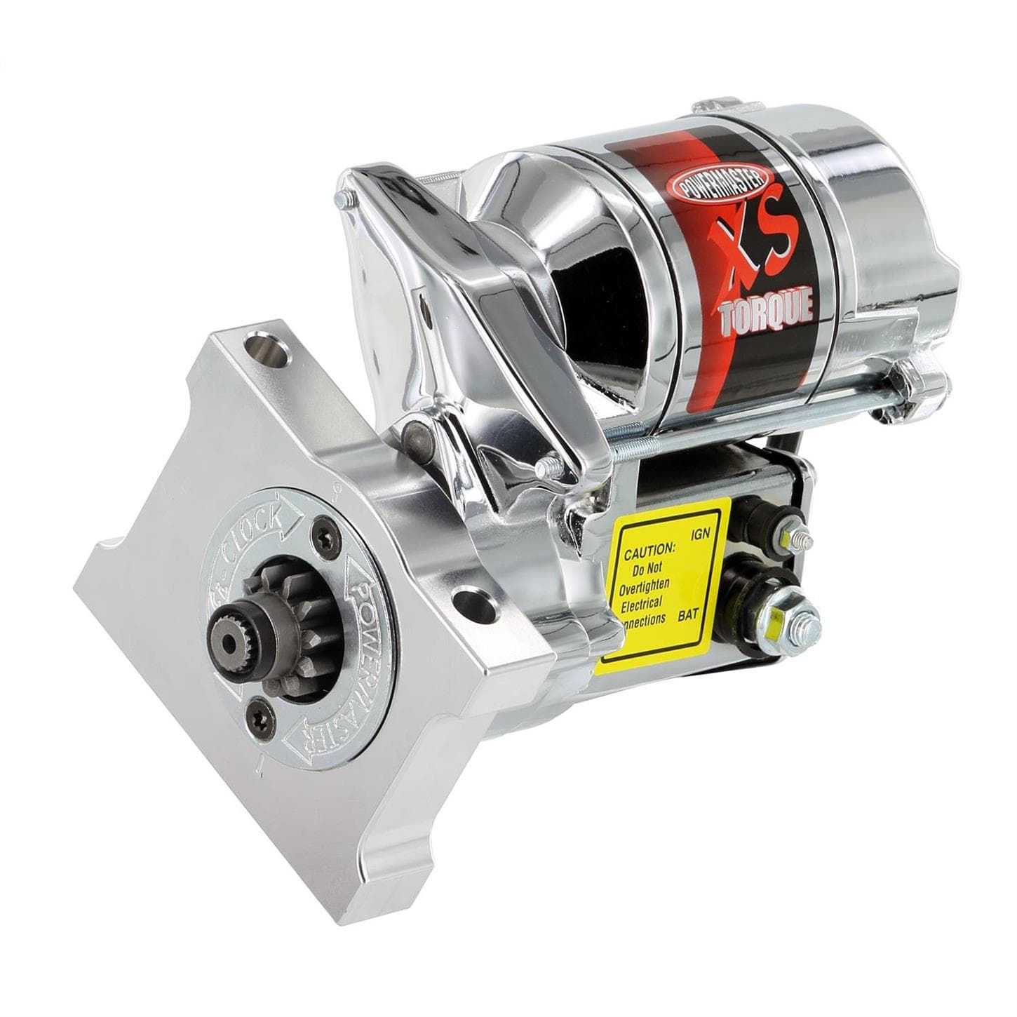 Powermaster 19510 XS Torque Starter, Mini, Chrome, Olds