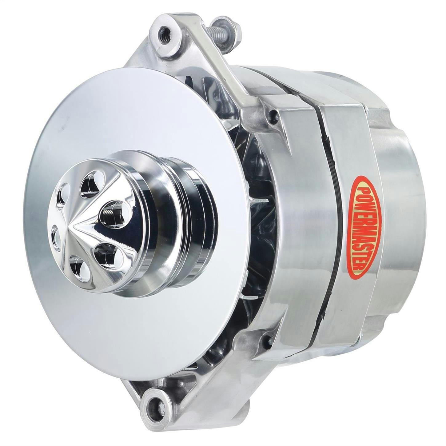 Powermaster 27294-344 Street Alternator, 100A, V-belt, 12V, GM