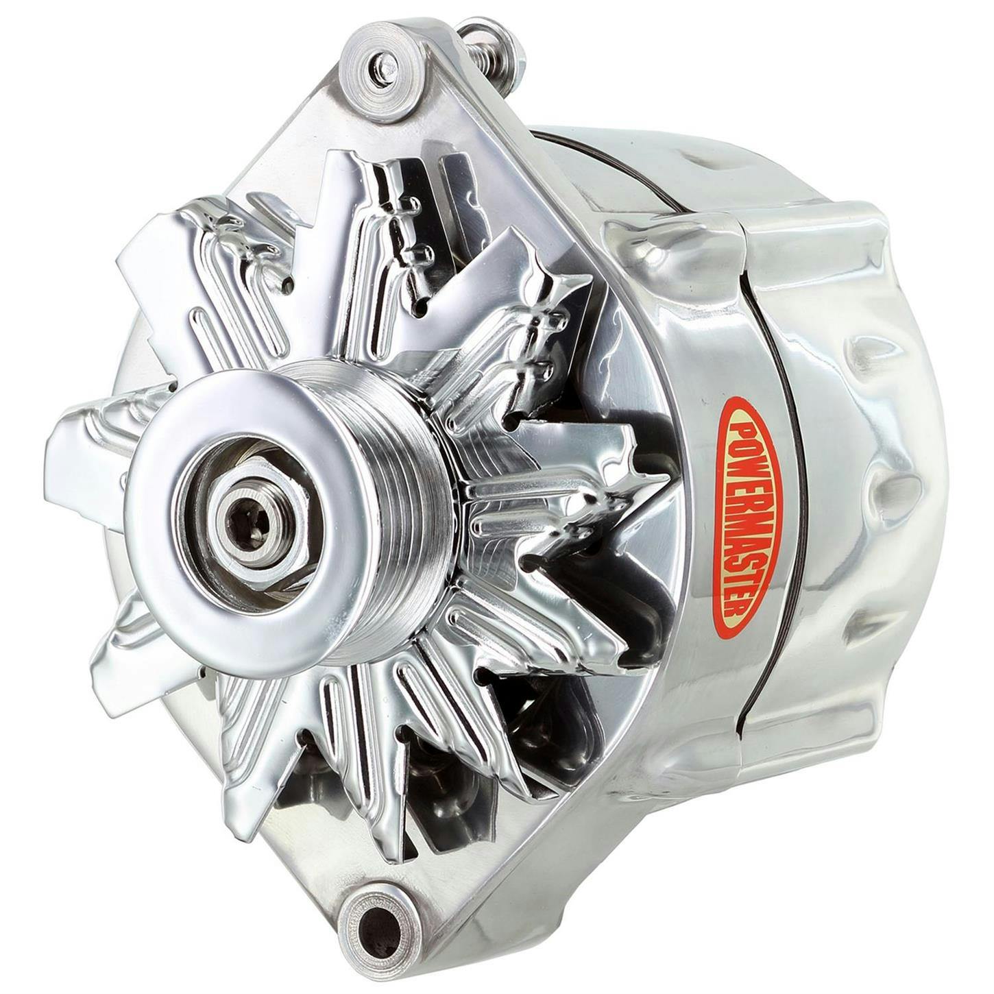 Powermaster 27297-114 Smooth Look Alternator, 100A, Serp, 12V, GM