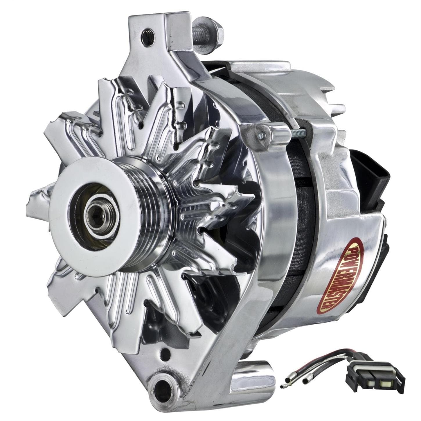 Powermaster 27735 Retro Alternator, 85A, Serpentine, 12V, Ford