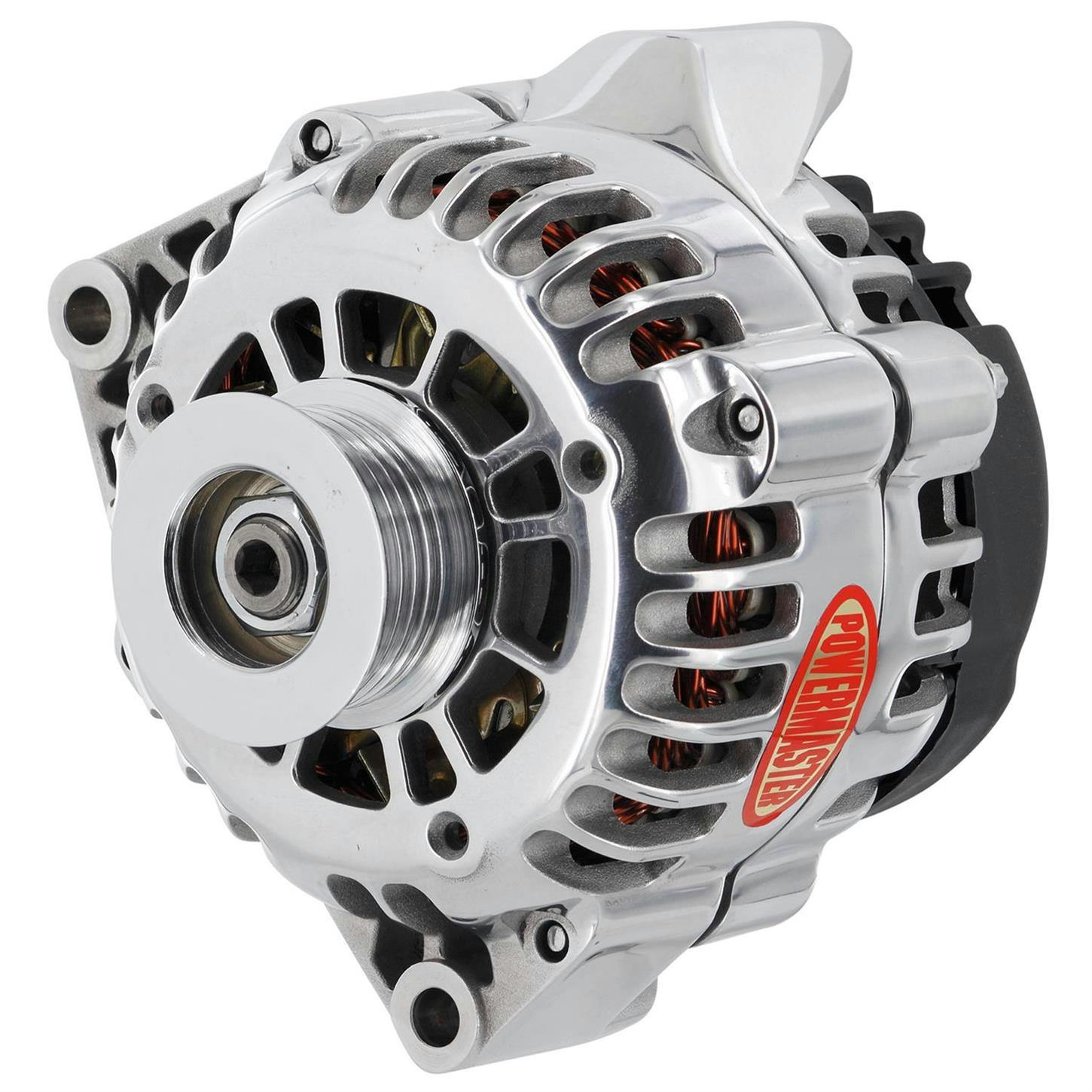 Powermaster 28206 Street Alternator, 120A, Serpentine, 12V, Chevy