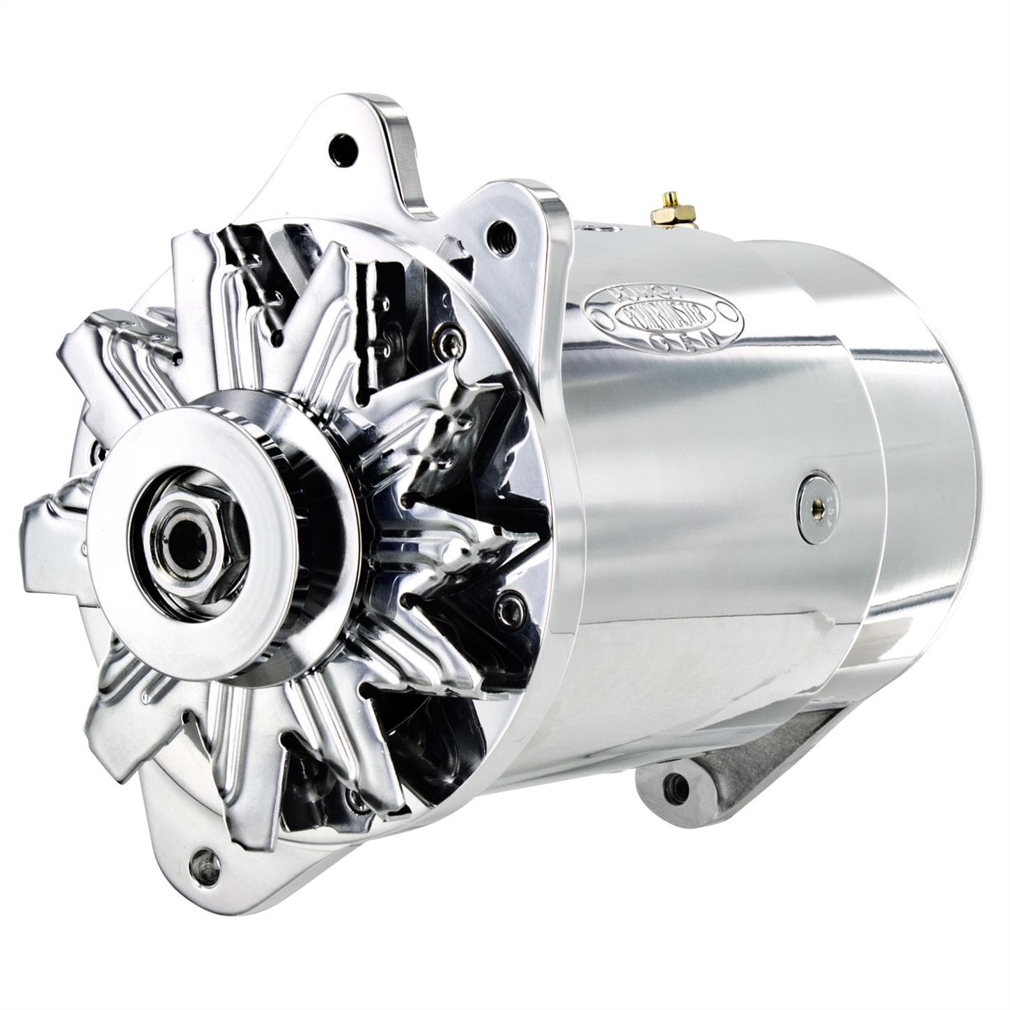 Powermaster 282112 Powergen Alternator, 90A, Mopar, Polished