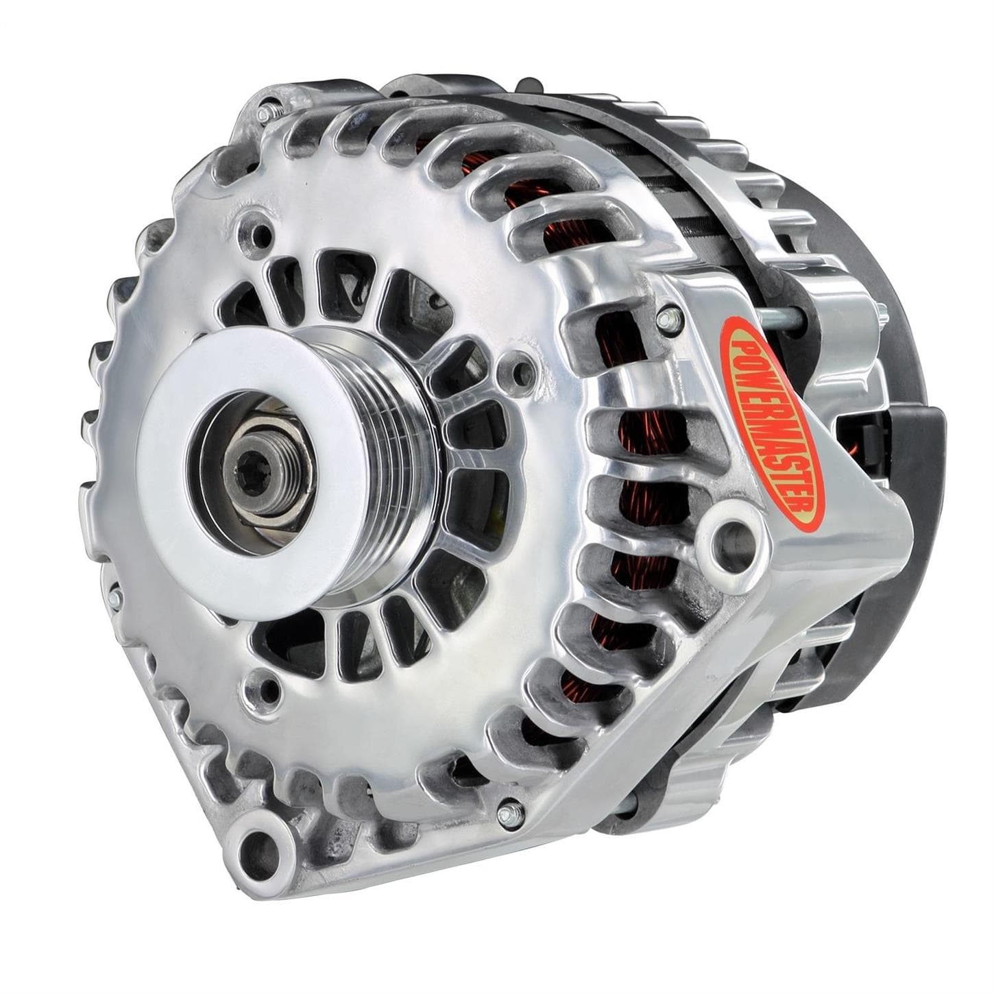 Powermaster 28237 Retro Alternator, 145A, Serpentine, 12V, Chevy