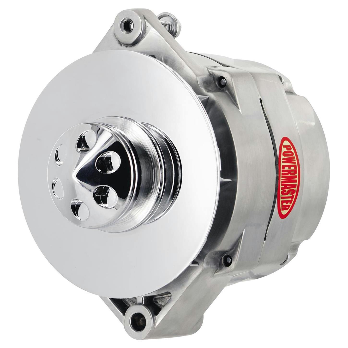 Powermaster 37127-360 Retro Alternator, 100 Amps, V-belt, 12V, GM