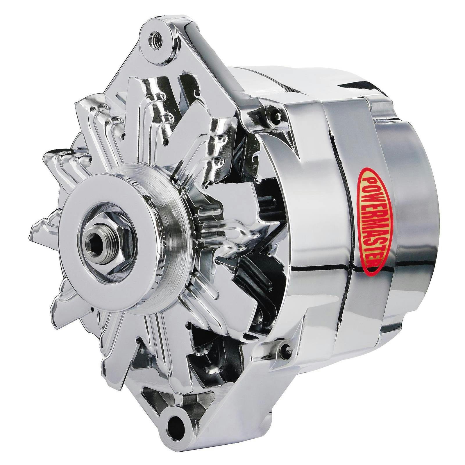 Powermaster 37127 Retro Alternator, 100 Amps, V-belt, 12V, GM