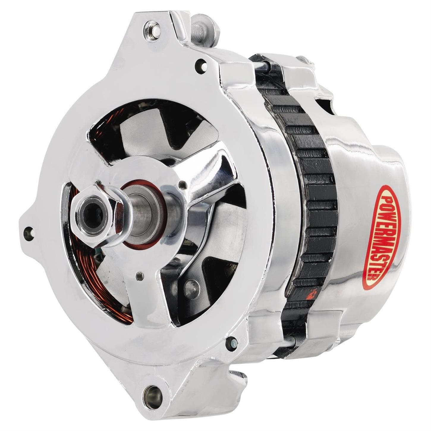 Powermaster 374011MR Street Alternator, 155 Amps, 12V, GM