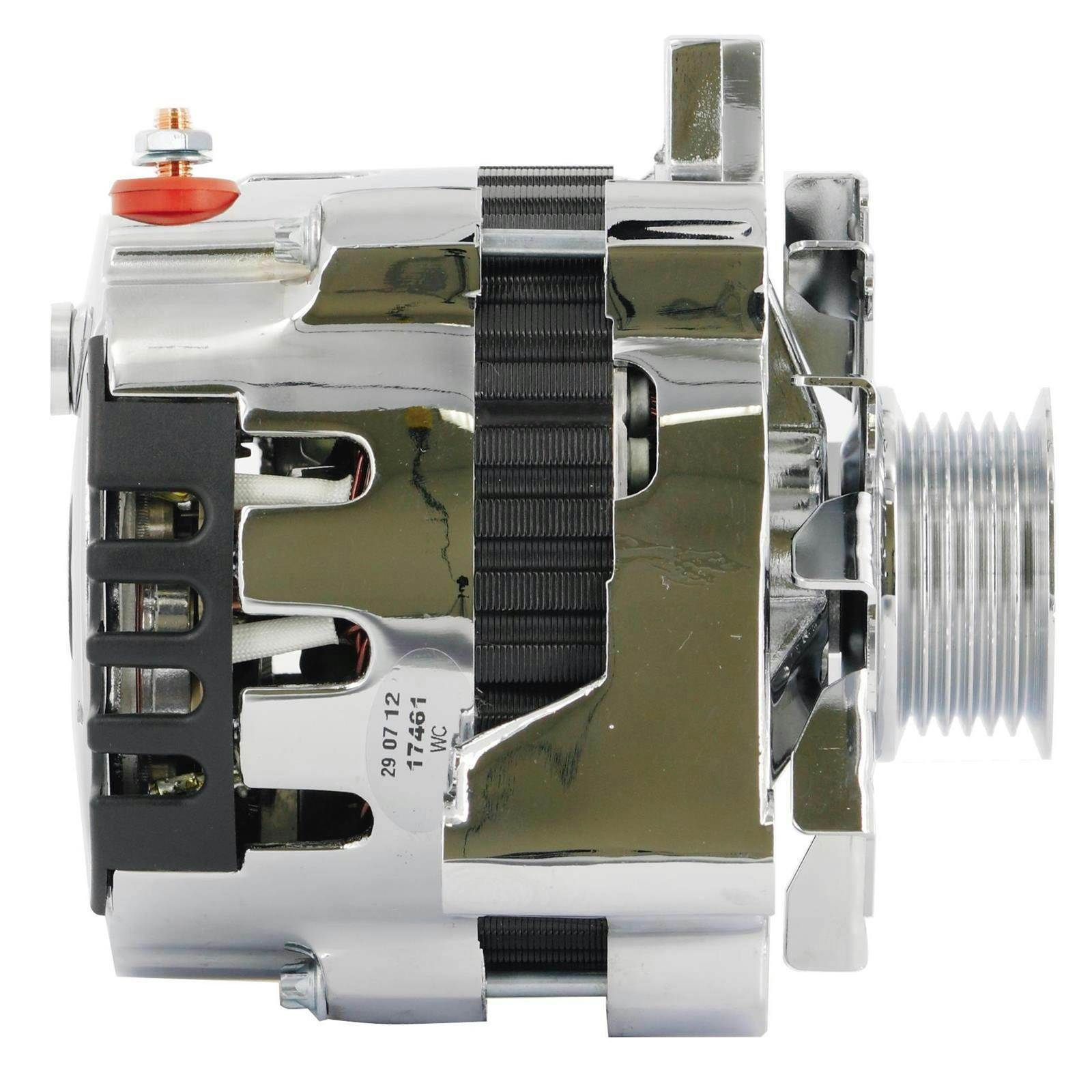 Powermaster 37461 Street Alternator, 140A, Serpentine, 12V, GM