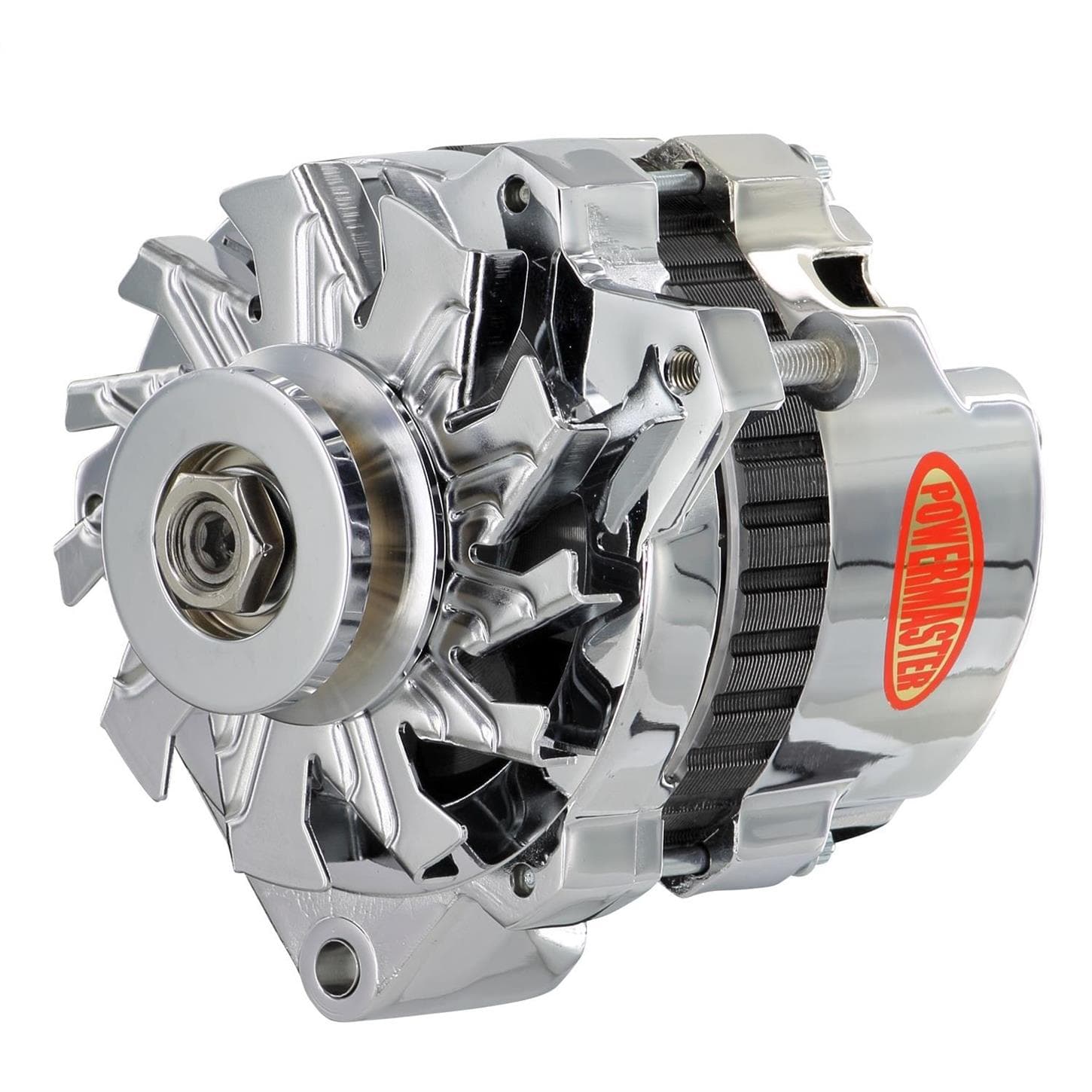 Powermaster 378601 Street Alternator, 140 Amps, V-belt, 12V