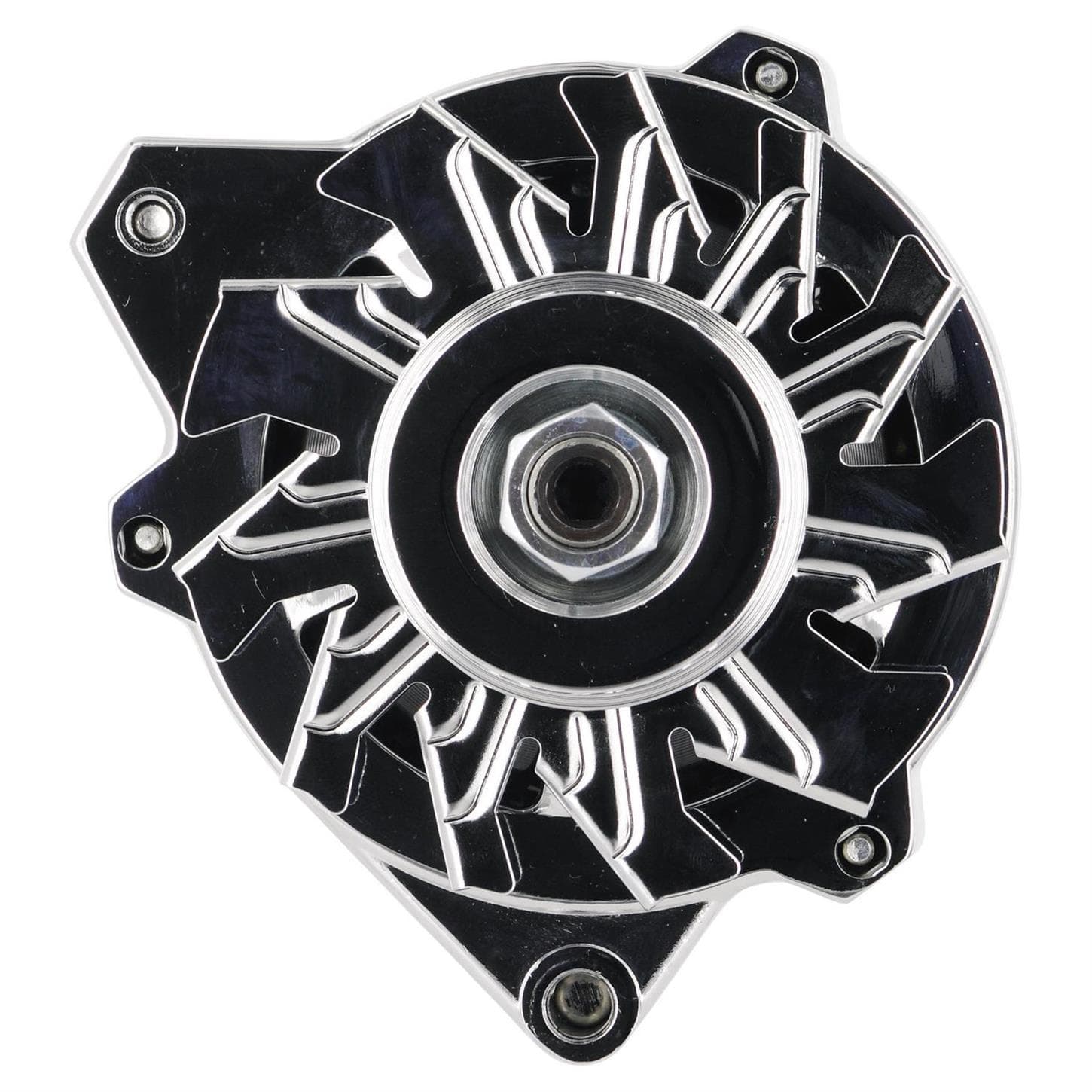 Powermaster 378611 Street Alternator, 140 Amps, V-belt, 12V