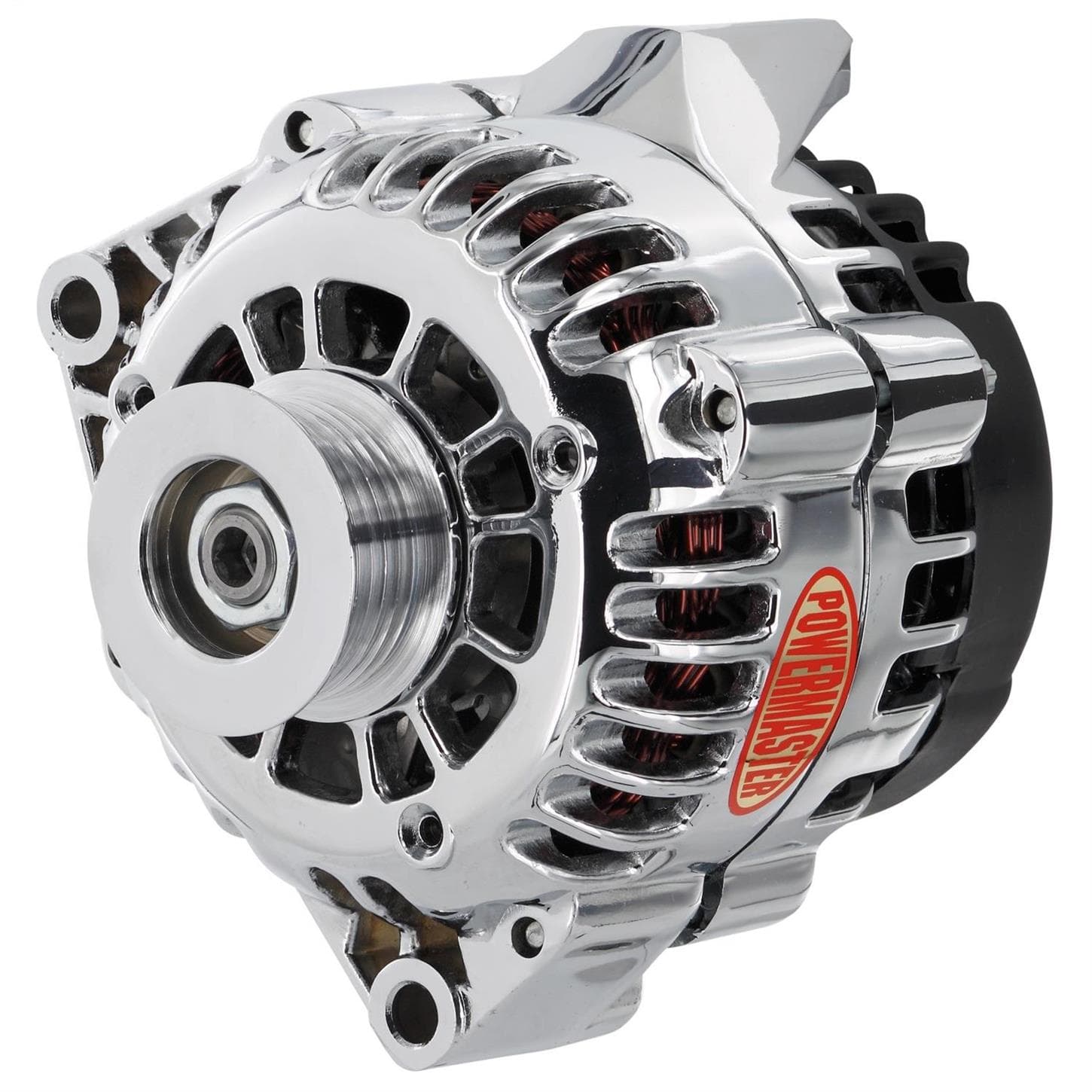 Powermaster 38206 Street Alternator, 150A, Serpentine, 12V, Chevy