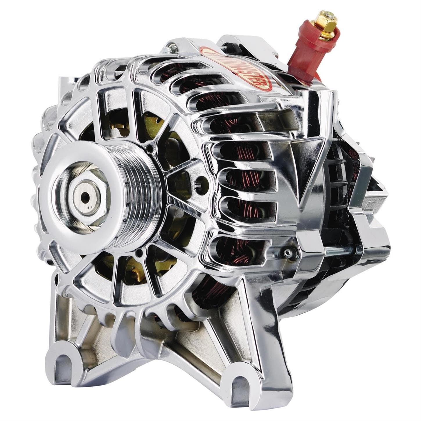 Powermaster 38252 Alternator, 155 Amps, Serpentine, 12V, Ford