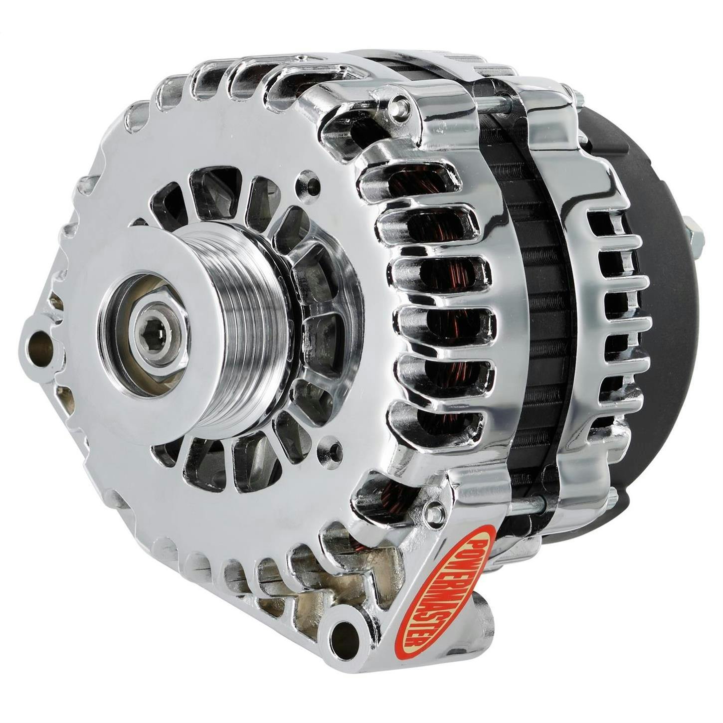 Powermaster 38302 Street Alternator, 215A, Serpentine, 12V, Chevy