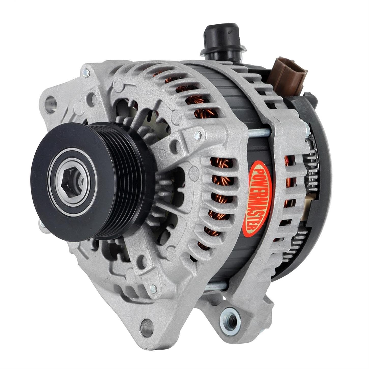 Powermaster 41625 2011-17 Mustang 5.0L Alternator, 245A, Natural
