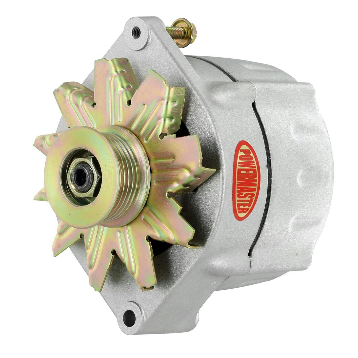 Powermaster 47297-104 Smooth Look Alternator, 150A, Serp, Chevy