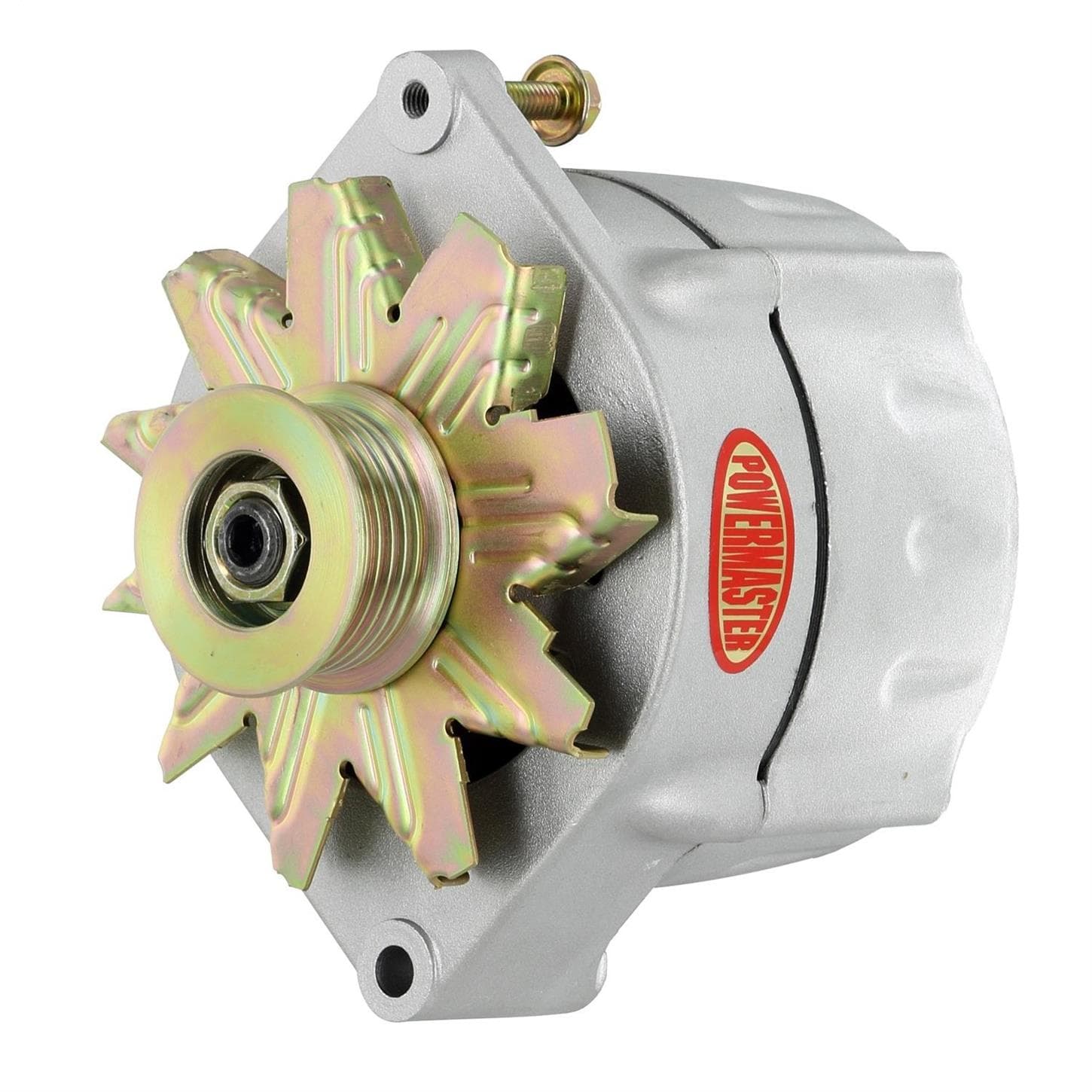 Powermaster 47297-104 Smooth Look Alternator, 150A, Serp, Chevy