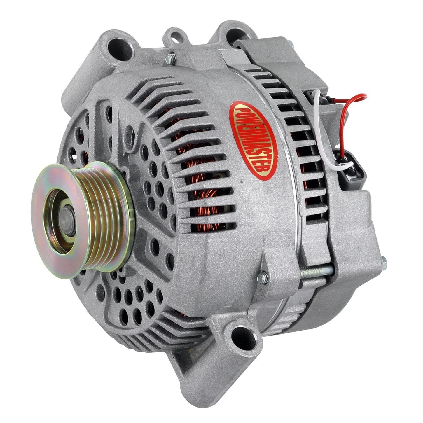 Powermaster 477501 Street Alternator, 140A, Serpentine, 12V, Ford
