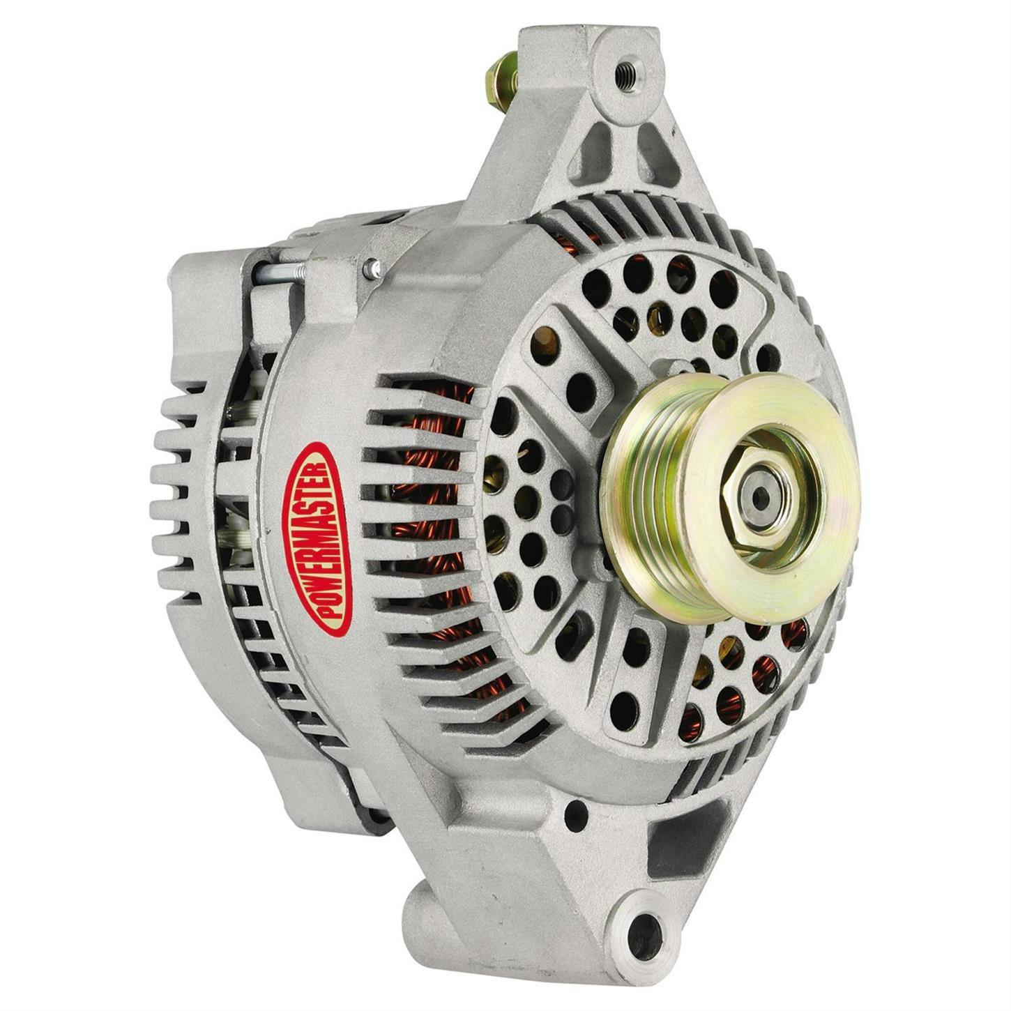 Powermaster 47761 Alternator, 200 Amps, Serpentine, 12V, Ford