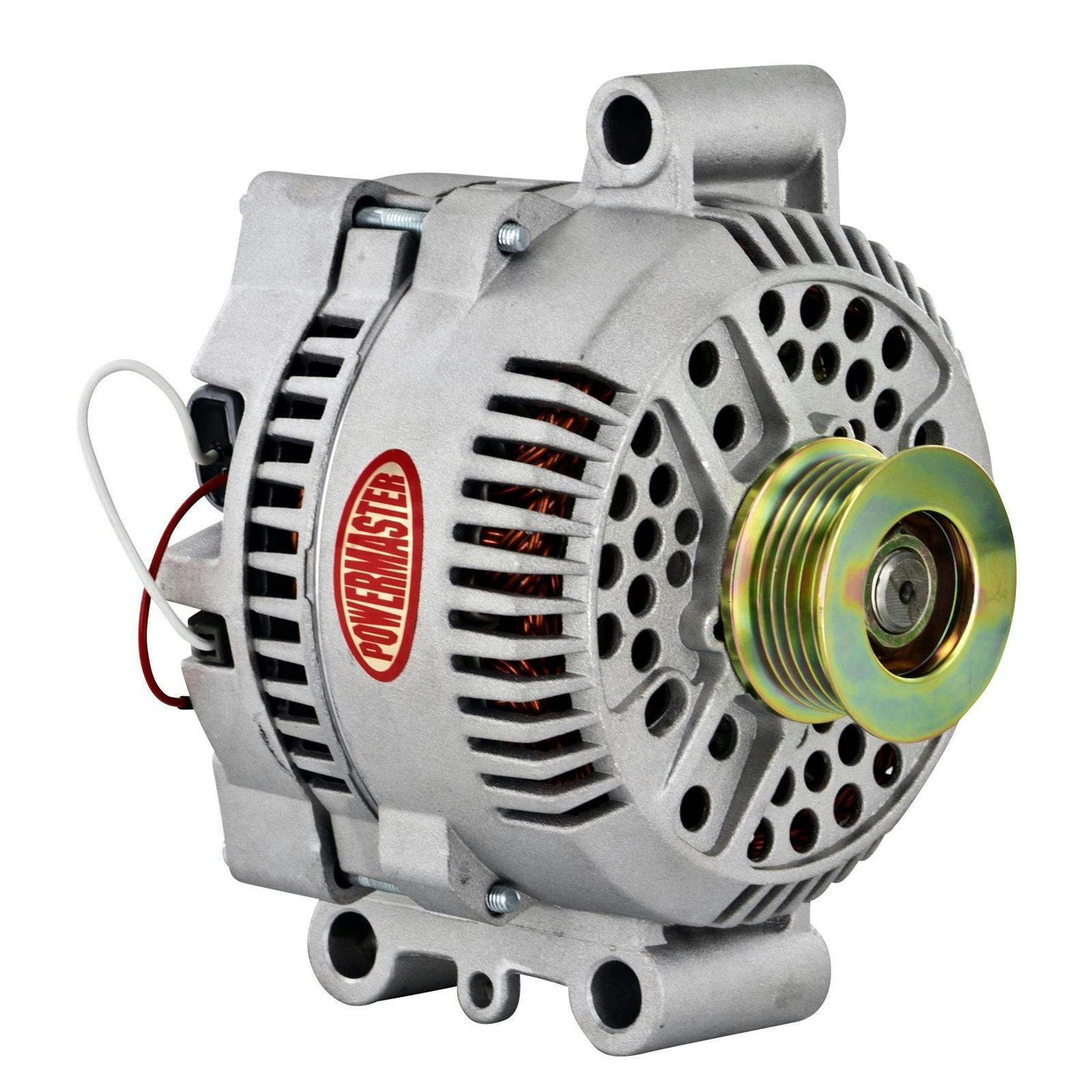 Powermaster 477681 Street Alternator, 200A, Serpentine, 12V, Ford