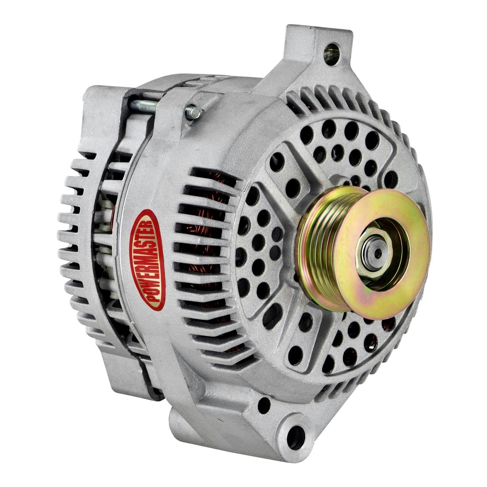 Powermaster 47771 Street Alternator, 200A, Serpentine, 12V, Ford