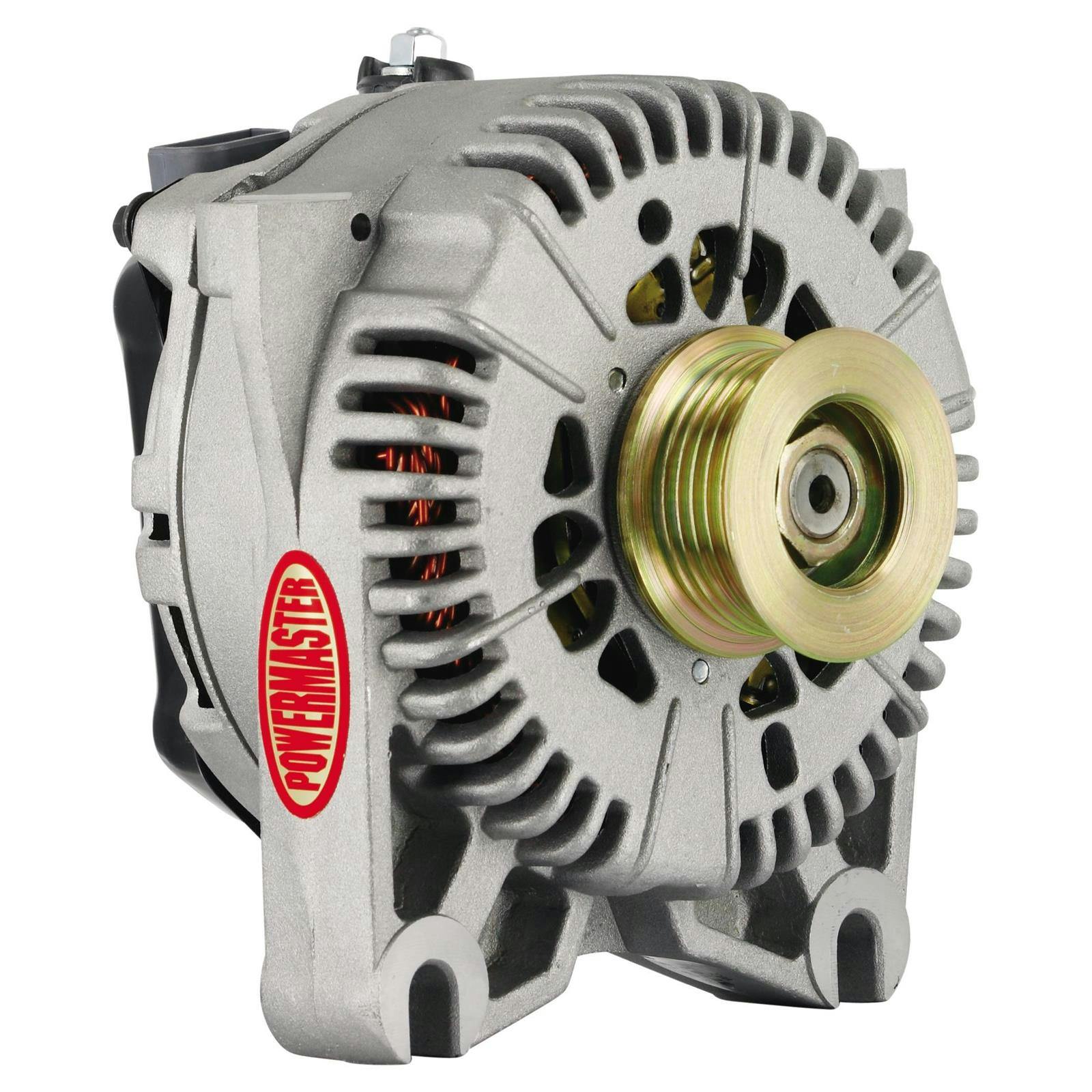 Powermaster 477811 Street Alternator, 200A, Serpentine, 12V, Ford