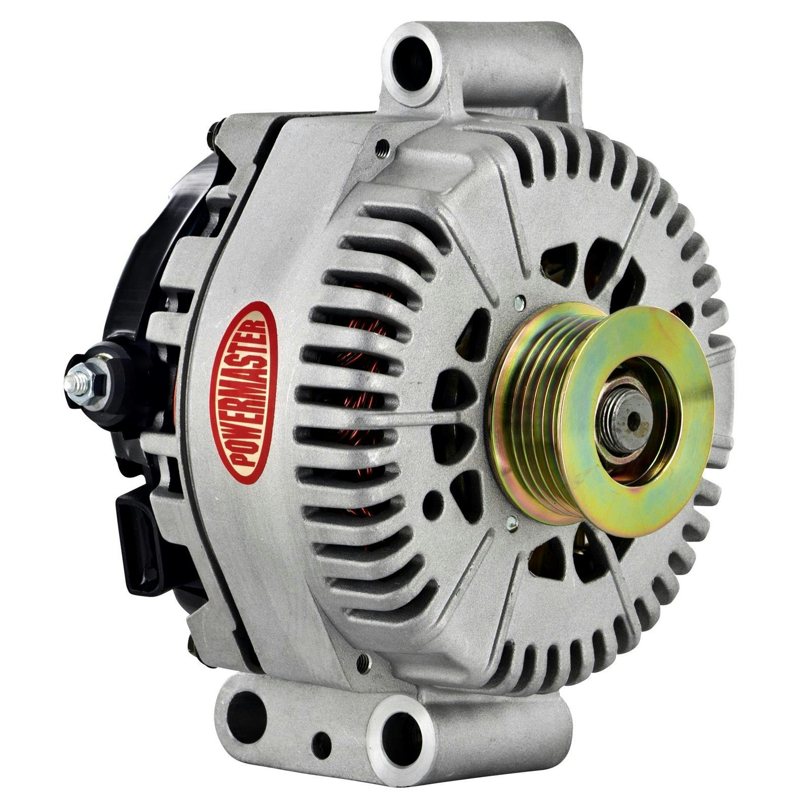 Powermaster 477871 Street Alternator, 200A, Serpentine, 12V, Ford