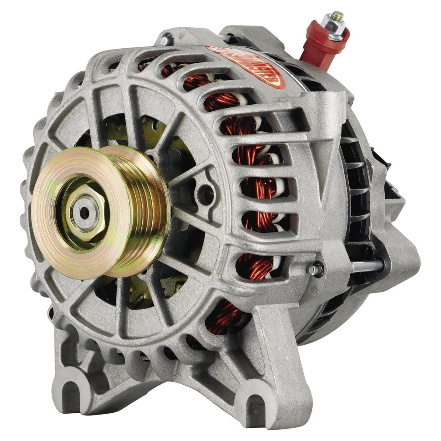 Powermaster 47795 Alternator, 200 Amps, Serpentine, 12V, Ford