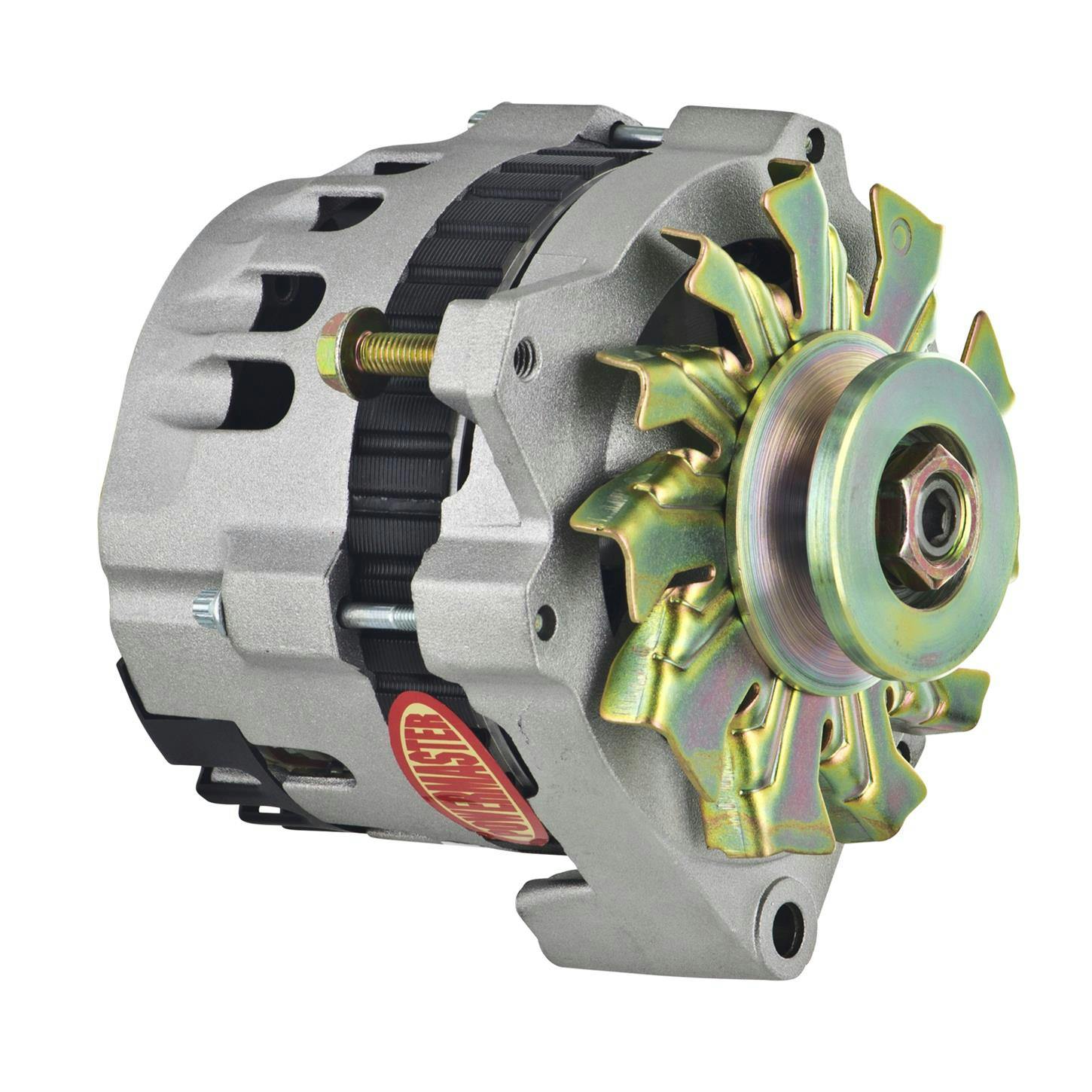 Powermaster 478611 Street Alternator, 140 Amps, V-belt, 12V